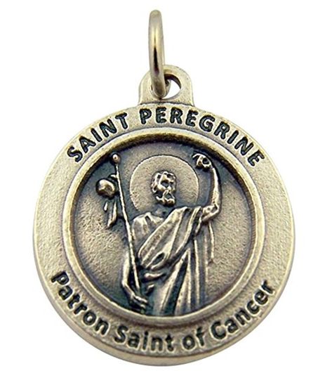 PRICES MAY VARY. Silver Tone Base - 3/4 Inch (Dia) A saint is a person who is recognized as having an exceptional likeness to God. It is a general way to refer to the state of special holiness that many religions attribute to certain people. Maximilian Kolbe, St Maximilian, St Peregrine, Saints Medals, Patron Saints, Catholic Faith, Shoes Jewelry, 4 Inch, Silver Tone