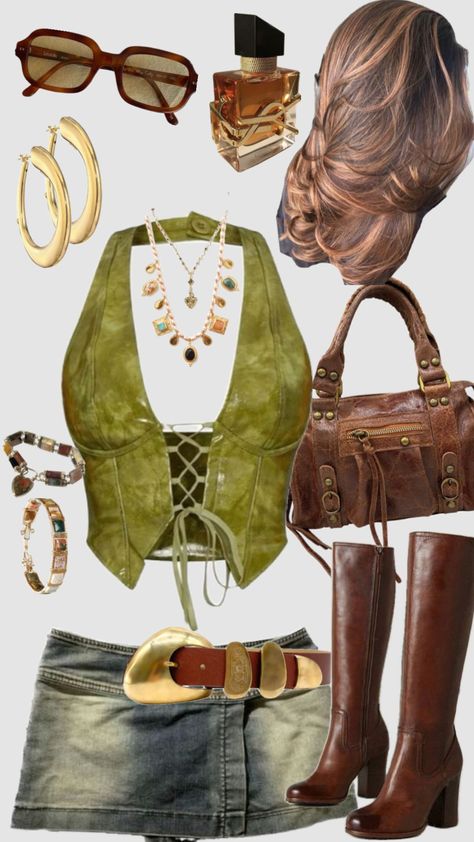 #outfit #fashion #styled #ootd Vintage Green Outfit, Dinner Outfit Date Night, Photos For Vision Board, Creating A Vision, Outfit Retro, Motivational Images, Creating A Vision Board, Chase Your Dreams, Clothing And Accessories