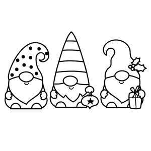 Coloring Pages Doodles, Easy Christmas Drawings, Free Christmas Svg, Christmas Drawings, Christmas Doodles, Gnomes Crafts, Christmas Drawing, Silhouette Design Store, Christmas Coloring Pages