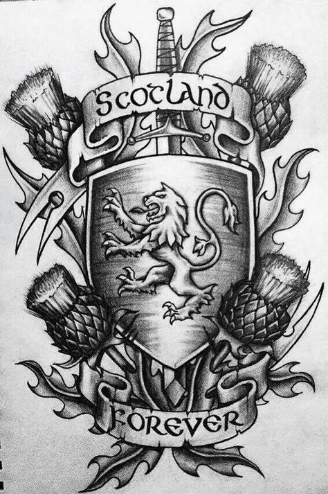 Cool Scottish tattoo design Lion Tattoo Images, Scotland Tattoo, Scottish Tattoo, Scottish Tattoos, Beautiful Scotland, Scotland History, Scottish Ancestry, Scotland Forever, Celtic Heritage