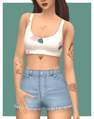 Sims 4 Small Tattoos, The Sims 4 Tattoos Cc, Cc Sims 4 Tattoo, Sims Tattoo, The Sims 4 Cc Tattoos, Sims 4 Cc Tattoo, Sims 4 Tattoo Cc, Clavicle Tattoo, Sims 4 Tattoos