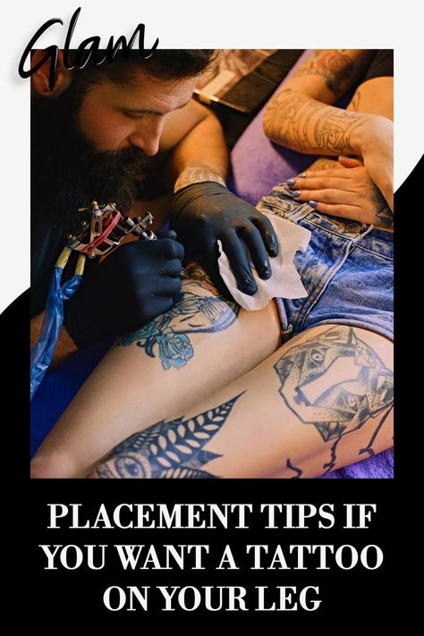 To anyone wondering about the most ideal location for a first-time tattoo, legs are a good idea. But where exactly on your leg should you get the tattoo? #tattoos #tattooideas #tattooinspo #legtattoos Leg Tattoo Placements, First Time Tattoos, Leg Tattoo, Tattoo Placement, First Tattoo, Get A Tattoo, A Tattoo, Leg Tattoos, Tattoo On