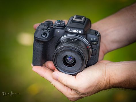 We Review the Amazing Canon EOS R10 Mirrorless Camera | Fstoppers Canon Mirrorless Camera, Full Frame Camera, Small Camera, Canon Camera, Camera Settings, Mirrorless Camera, Canon Eos, Hot Shoes, Eos