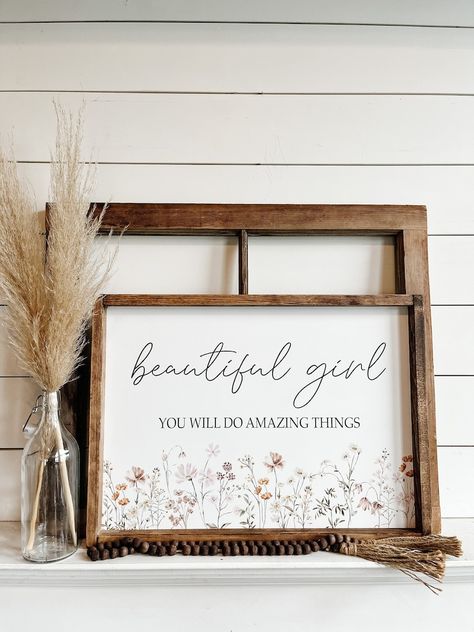 Rustic Nursery Room Ideas, Horse Flower, Christian Nursery Decor, Christian Lyrics, Girl Horse, Flower Room, Rustic Nursery, Nursery Room Inspiration, Nursery Inspo