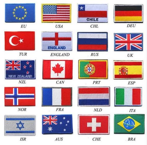 Country Flag patch Stripes Embroidered Russia Turkey France EU Netherlands Flag Tactical Military Pa Netherlands Flag, Diy Patch, Colorful Tapestry, Military Patches, Flag Icon, Embroidered Badges, Military Patch, Flag Patches, Clothing Patches