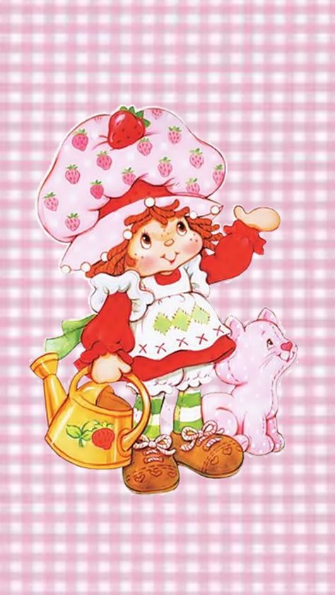 #strawberry shortcake Strawberry Shortcake 90s, Strawberry Shortcake Christmas, 1980 Strawberry Shortcake, Strawberry Shortcake Pictures, 80s Cartoons, Strawberry Shortcake, My Happy Place, Happy Place, Iphone Background