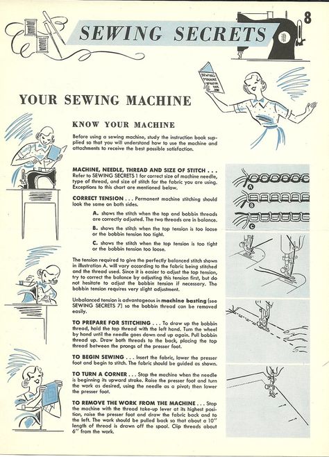 sewing secrets 8 | Millie Motts | Flickr Sewing Journal Ideas, Sewing Vocabulary, Sewing Journal, Sewing Terms, Teaching Sewing, 1970s Sewing Patterns, Sewing Tricks, Sewing Courses, Sewing School