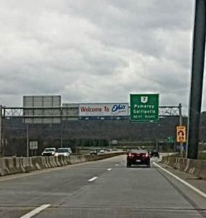 Welcome To Ohio, Gallipolis Ohio, West Virginia, Highway Signs, Ohio, Virginia, Signs, Travel