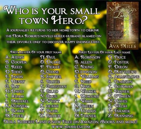 Small Town Hero Names For Books, Town Name Generator, City Name Generator, Small Town Business Ideas, Fantasy City Names, Siren Names, Writing Generator, Ideas Name, House Design Plans