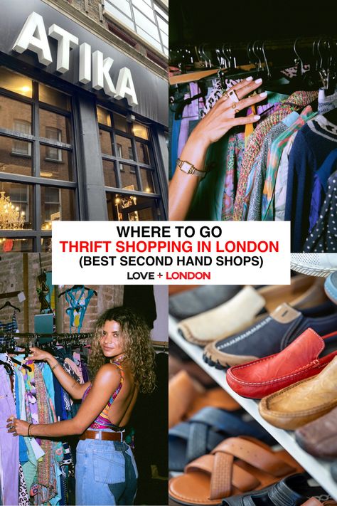 Best Markets In London, Shopping In London, Shops In London, London England Travel, Thrifted Clothing, Charity Shops, London Shopping, London Brands, Second Hand Shop