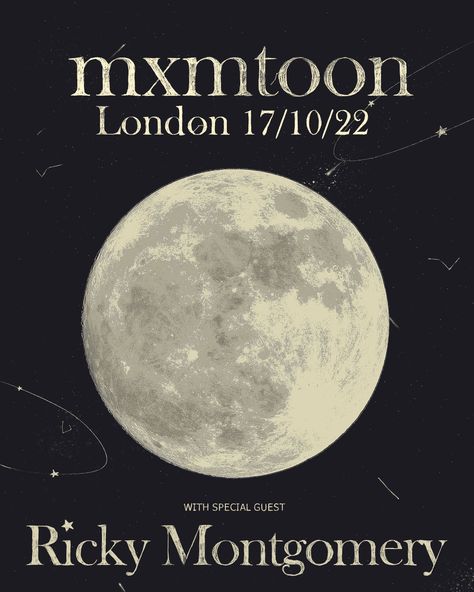 poster from mxmtoon and ricky montgomerys show in London in 2022 Ricky Montgomery Wallpaper, Ricky Montgomery, Dads Room, Vintage Music Posters, Film Posters Minimalist, Anime Expressions, Ios Wallpapers, Band Posters, Vintage Music