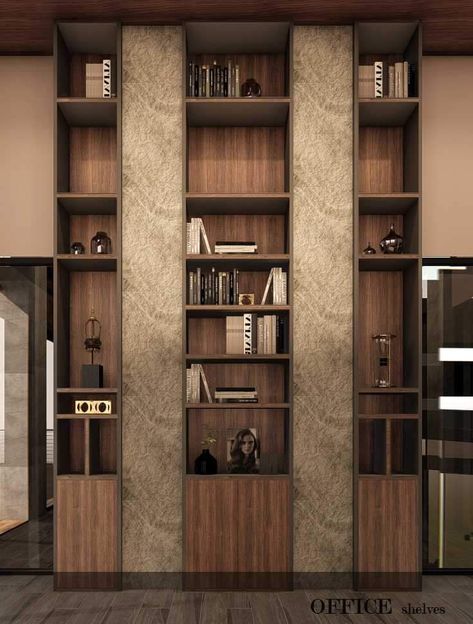 Library Room Luxury, Luxury Bookcase Design, Home Library Room Luxury, Luxury Modern Home Office, Home Library Room, Luxury Bookcase, Neoclassic Interior, Contemporary Bookshelf, Office Bookshelf