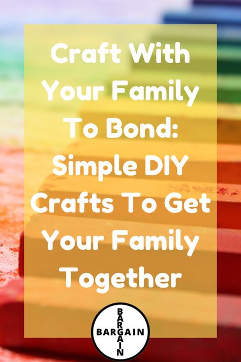 Family Crafts Together, Family Craft Projects, Craft Ideas For Family, Family Project Ideas, Craft For Family, Family Craft Ideas, Family Bonding Ideas, Crafts For Families, Family Craft Night