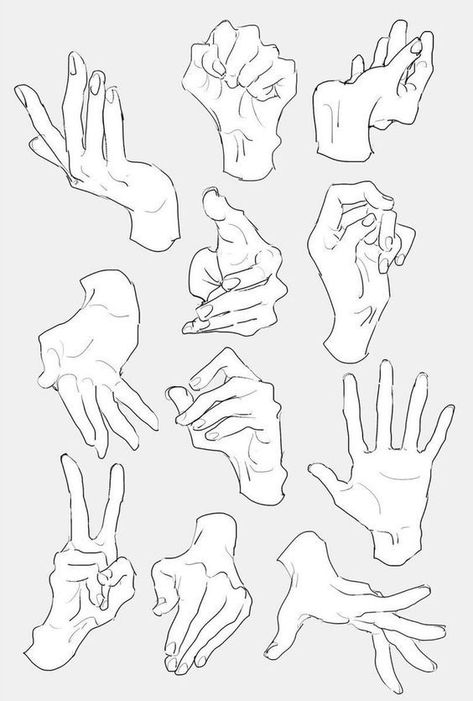 Hand Refs, Hands Reference, Hand References, Draw Hands, Hand Gestures, Drawing Hands, Hand Drawing Reference, Body Reference Drawing, Hand Reference