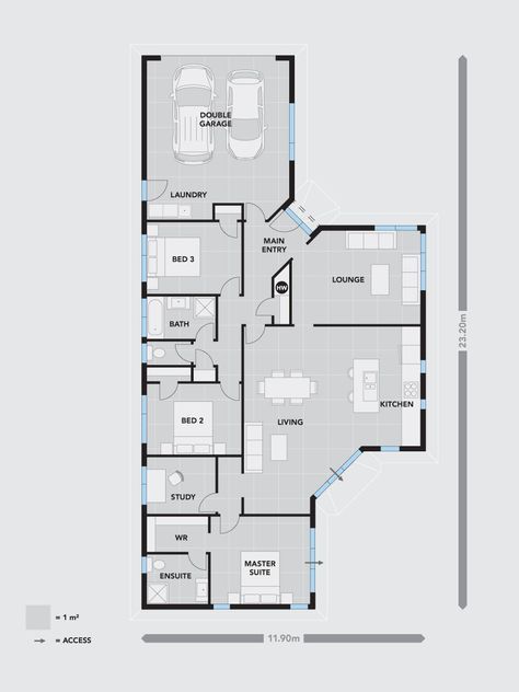 Single Story House Plans, Fairy Tale Home, Single Story House, Nz House, Log Home Living, Leather Chairs, Little Cabin, House Floor, Planning Printables