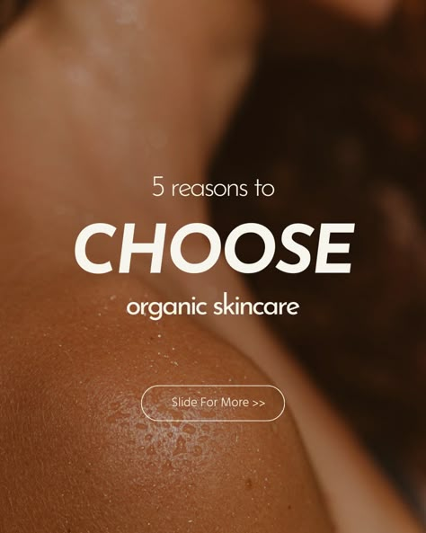 🌱 Choosing organic skincare isn't just a trend – it's a mindful lifestyle choice! Here are 5 reasons why you should make the switch: 1️⃣ Gentle on your skin: Organic skincare products are free from harsh chemicals and synthetic ingredients, making them suitable for even the most sensitive skin types. 2️⃣ Healthier for you: Synthetic fragrances and additives found in conventional skincare products can cause irritation and inflammation. Organic options, on the other hand, are made with natu... Skincare Advertisement, Skincare Guide, Organic Skin Care Brands, Healthier Alternatives, Affordable Skin Care, Sustainable Farming, Soil Health, Our Values, Diy Skincare