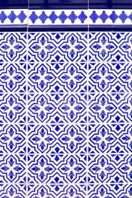 Stock photo: Andalusian style spanish blue ceramic tiles Spanish Mosaic, Spanish Pattern, Spanish Tiles, Tiles Pattern, Spanish Tile, Vintage Tile, Beautiful Tile, Style Tile, White Tiles