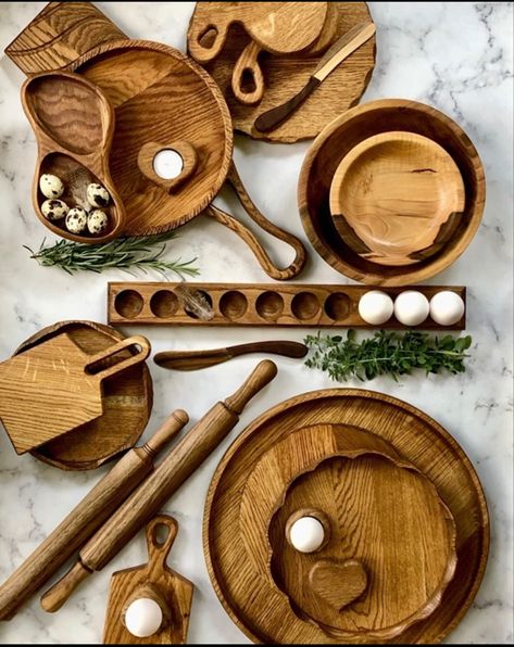 Wood Plates Ideas, Cooking Equipment Kitchen Tools, Wood Kitchen Accessories, Wood Kitchen Tool, Wooden Kitchen Accessories, Wooden Containers, Wooden Tableware, Wood Plates, Wooden Cake Stands