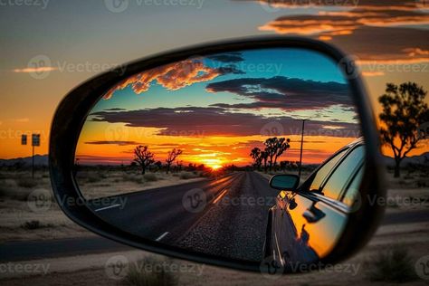 sunset on a car mirror illustration generative ai Mirror Illustration, Car Drawings, Mirror Art, Car Mirror, Rear View Mirror, Glass Mirror, Glass Painting, Mirror, Drawings