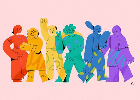 Pride Digital Art, Cute Pride Art, Pride Design Graphic, Pride Illustration Art, Pride Month Illustration, Pride Graphics, Lgbtq Illustration, Pride Graphic Design, Pride Characters