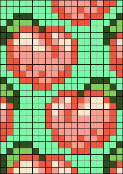 Acnh Guide, Pixel Grid, Crochet Graphs, Perler Ideas, Fruit Food, Pixel Design, Melting Beads, Pixel Pattern, Bead Pattern