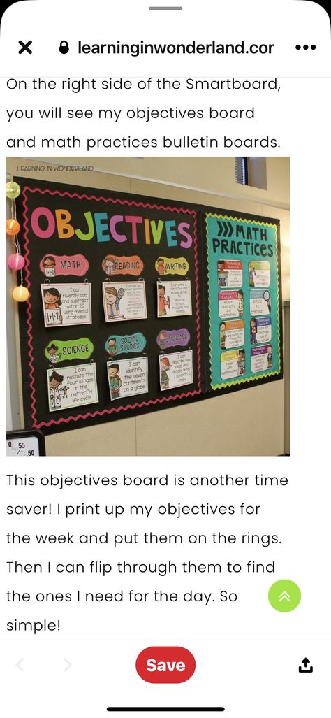 Learning Objectives Bulletin Board, Objectives Bulletin Board, Objective Bulletin Board, Objectives Board, Computer Ideas, Teacher Bulletin Boards, Resource Room, Door Decorations Classroom, Adding And Subtracting