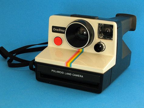 Polaroid One Step, Super Cool Stuff, Fraggle Rock, Retro Gadgets, Mechanical Art, Polaroid Camera, Vintage Polaroid, Vintage Cameras, Vintage Camera