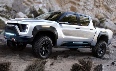 Ev Truck, Electric Pickup Truck, Electric Pickup, Ken Block, Hydrogen Fuel Cell, Hydrogen Fuel, Bear Grylls, Electric Truck, Tesla Motors