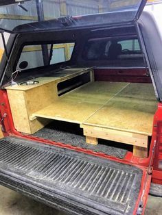 Diy Truck Bed Camper, Truck Topper Camping, Truck Cap Camping, Truck Topper Camper, Diy Truck Camper, Truck Cap Camper, Pickup Camping, Diy Truck Bedding, Truck Topper