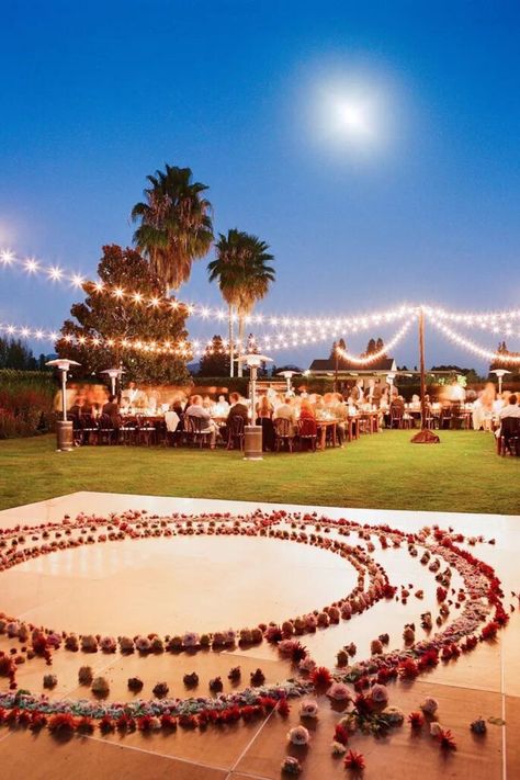 Wedding Dance Floor, Wedding Dance Floor Ideas Wedding Dance Floor Ideas, Dance Floor Ideas, Intimate Micro Wedding, Paige Photos, Wedding Dance Floor, Fair Photography, Dance Floor Wedding, Starry Lights, Meaningful Design