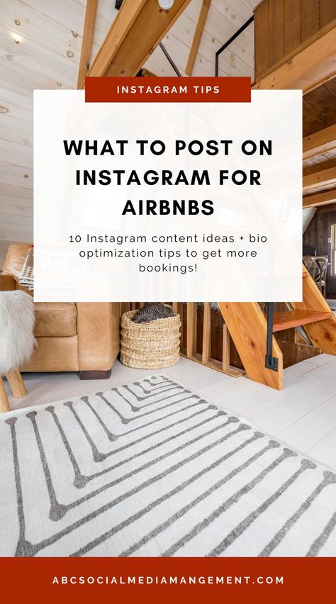 Do you want your AirBNB to have an Instagram presence that gets you more bookings? Stop struggling to figure out what to post and grab these 10 Instagram content ideas for AirBNB! With these AirBNB Instagram ideas and Instagram marketing tips, you'll be sure to up your Instagram game! Airbnb Content Creator, Airbnb Content Ideas, Airbnb Pictures Ideas, Airbnb Instagram Ideas, Airbnb Instagram Feed, Airbnb Camper, Airbnb Photoshoot Ideas, Ideas For Airbnb, Unique Airbnb Ideas