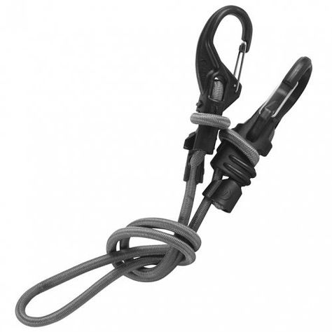 Nite Ize KnotBone Adjustable Bungee Cord, Bungee Cord with Carabiner Clip Ends + Adjustable Length 6" - 28", Size #5 - Bungee Cords - Amazon.com Amazon Giveaway, Nite Ize, Bungee Cords, Hiking Accessories, Double Strollers, Carabiner Clip, Bungee Cord, Sell On Amazon, Amazon Prime