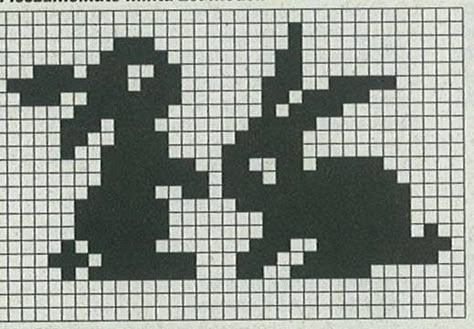 Kira scheme crochet: rabbit Cross Stitch Bunny, Bunny Cross Stitch, Fair Isle Chart, Fair Isle Knitting Patterns, Crochet Bookmarks, Crochet Cross, Crochet Tapestry, Cross Stitch Animals, Fair Isle Knitting