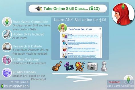 17+ Sims 4 School Mods: Activities, Classroom, & More - We Want Mods Sims 4 Online School Mod, Sims 4 Mods School, Sims 4 After School Activities Mod, Sims 4 Private School Mod, Sims 4 School Mod, Sims 4 School, Sims 4 Skills, Sims 3 Mods, Cc Folder