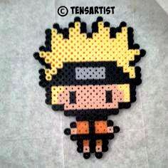 #naruto #hamabeads #pixelart #tensartist Naruto Perler, Perler Pattern, Cupcake Factory, Pixel Beads, Pearl Beads Pattern, Beads Design, Beads Designs, Bead Projects, Iron Beads