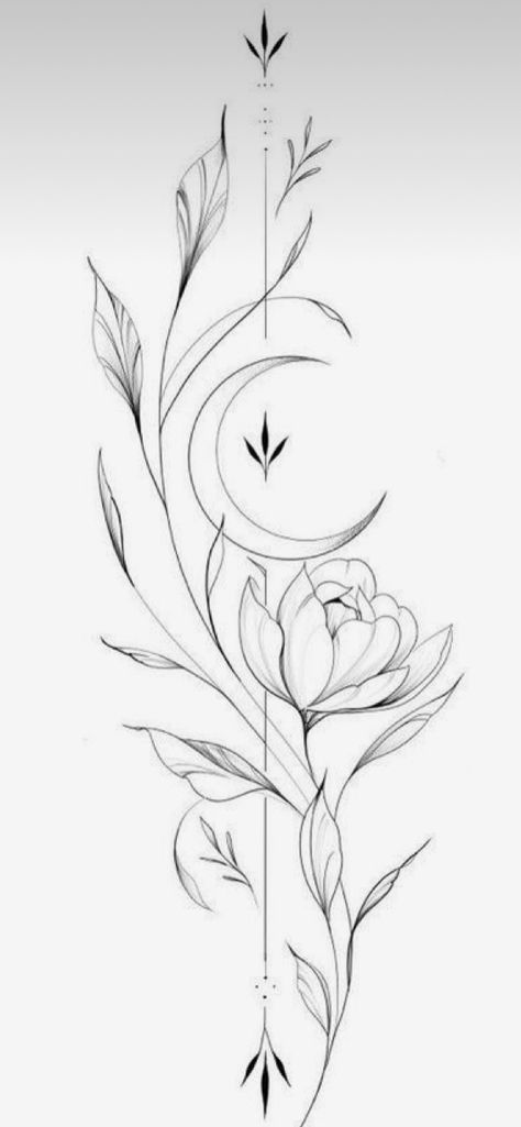 Tattoo Bein Frau, Arm Tattoos For Women Forearm, Word Tattoo Ideas, Small Rib Tattoos, Simple Arm Tattoos, Rib Tattoos For Women, Floral Thigh Tattoos, Mystical Tattoos, Ribcage Tattoo