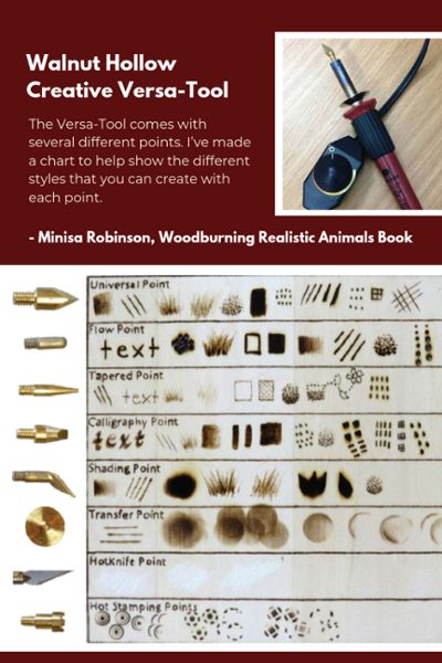 Beginning Wood Burning, Wood Burning Tools Pyrography, Burning Tool Projects, Versa Tool Projects, Wood Burning Tip Guide, Woodburning Tools Tips, Wood Burning Tips Tools, Pyrography Tips Tools, Wood Burning Tools Best