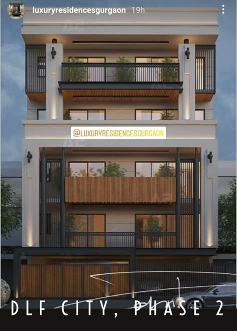 Google Stilt Plus 3 Floors Apartment Elevation, Stilt Plus 4 Floors Elevation, Stilt Parking Design, Builder Floor Elevation, Builder Floor, House Fence Design, House Outer Design, House Roof Design, House Plans Mansion