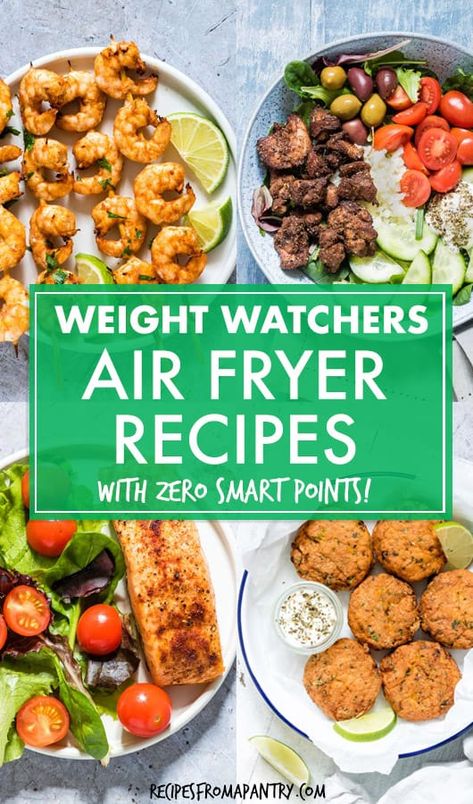 With the air fryer, you can enjoy delicious healthier, low calorie meals, sides and snacks! These weight watchers air fryer recipes are not only simple and easy, but have zero smart points! Get inspired to eat healthier with these tasty satisfying healthy air fryer recipes. #airfryer #airfryerrecipes #wwrecipes #zeropointrecipes #healthyrecipes #weight_watchers #ww #lowcalorierecipes #airfried #healthyrecipes #WeightWatchersAirFryerRecipes #weightwatchers #recipes #weightwatchersrecipes Air Fryer Recipes Weight Watchers, Weight Watchers Air Fryer Recipes, Weight Watchers Air Fryer, Recipes Airfryer, Low Calorie Meals, Healthy Low Calorie, Weight Watchers Recipes Desserts, Healthy Low Calorie Meals, Air Fryer Oven Recipes