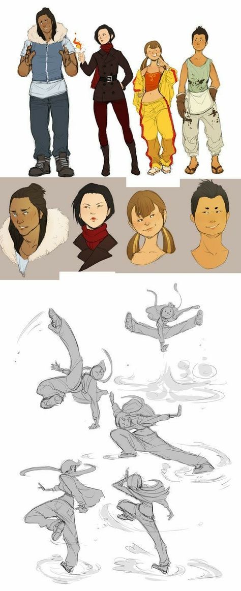 Air Bending Poses, Air Bending, Freaking Awesome, Arte Inspo, Character Poses, Poses References, Action Poses, Art Poses, Character Design References