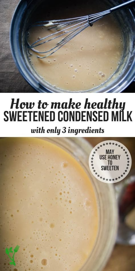 Make Sweetened Condensed Milk, Make Condensed Milk, Homemade Sweetened Condensed Milk, Homemade Condensed Milk, Sweetened Condensed Milk Recipes, Sweet Condensed Milk, Cooking Substitutions, Homemade Pantry, Condensed Milk Recipes