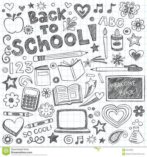 Back To School Doodles, School Doodles, Notebook Doodles, Notebook Drawing, Star Wall Art, Sketch Notes, Easy Art, Doodle Lettering, Bullet Journal Doodles