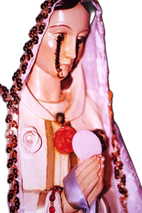 7 Sorrows Of Mary, Crying Blood, Jack Evans, Blood Mary, Catholic Artwork, Virgin Mary Statue, Lord Help Me, Mary Statue, Mary Magdalene