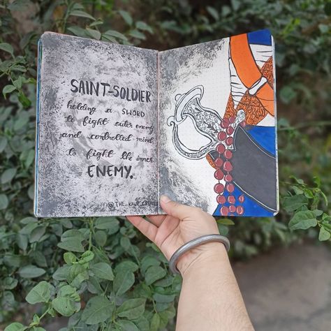 Saint soldier Sikh Drawing, Sikh Art, Journal Diy, Gurbani Quotes, Basketball Quotes, Bullet Journal Diy, Easy Doodle Art, Book Art Drawings, Simple Doodles