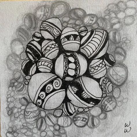 Zen Tangle, Zentangle Drawings, Zen Doodle, Mark Making, Tangled, Pen And Ink, Zen, Doodles, Drawings