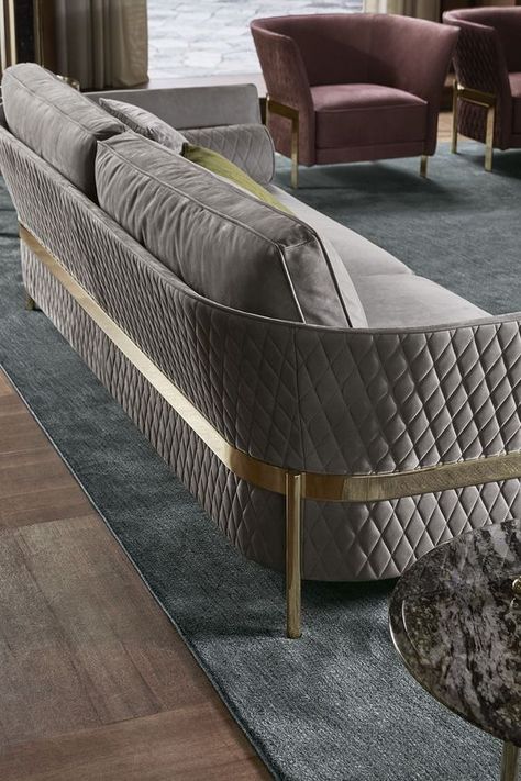 Amazing modern sofas ideas to inspire you #interiordesign #luxurysofas #armchairs #homeinspiration #interiordesignideas #moderndecor #luxuryhomeinterior #bocadolobo #homedecor #homedecorideas #modernsofasideas #contemporarydesignideas Luxury Furniture Sofa, Luxury Sofa Design, Couch Design, Modern Sofa Designs, Living Room Sofa Design, Sofa Set Designs, Luxury Bedroom, Theater Seating, Lounge Area