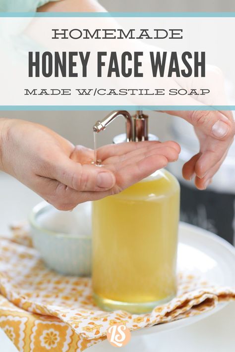 Homemade Honey Face Wash Acne Face Mask Recipe, Honey Face Wash, Face Wash Recipe, Diy Facial Cleanser, Oil Face Wash, Homemade Body Wash, Homemade Face Wash, Diy Face Wash, Homemade Face Moisturizer