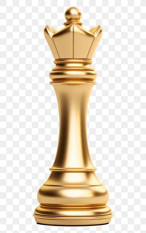 Queen Piece Chess, Queen Chess Piece Aesthetic, Chess Queen Piece, Chess Piece Queen, Chess Png, Chess Background, Gold Icons, Gold Template, Queen Chess