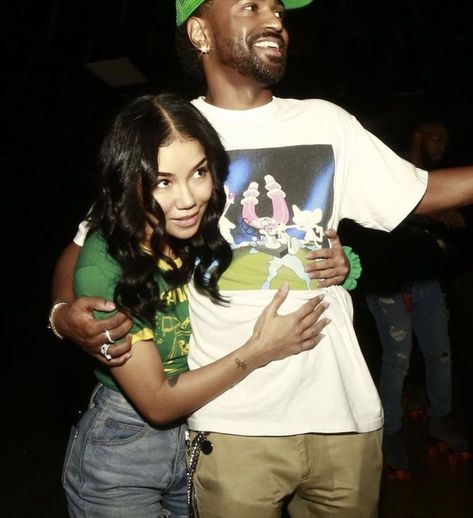 Big Sean And Jhene, Jhené Aiko, Jhene Aiko, Big Sean, Aikido, Gala Dresses, Fav Celebs, Black Love, Cute Couples Goals