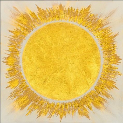 Sufi Art, Foliage Art, Manipura Chakra, Sun Painting, Intuitive Art, Wild Heart, Sun Art, Gold Sun, Happy Paintings